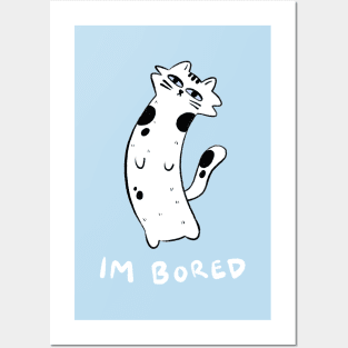 Im bored Posters and Art